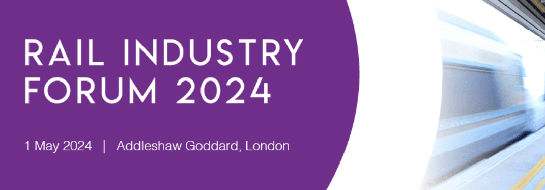 Rail Industry Forum 2024 - Ultimate Rail Calendar